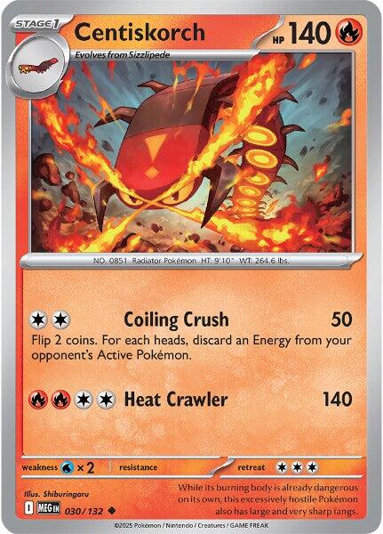 Centiskorch (030/132) [Mega Evolution: Base Set] | Gear Gaming Fayetteville