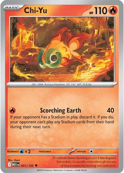 Chi-Yu (031/132) [Mega Evolutions: Base Set] | Gear Gaming Fayetteville