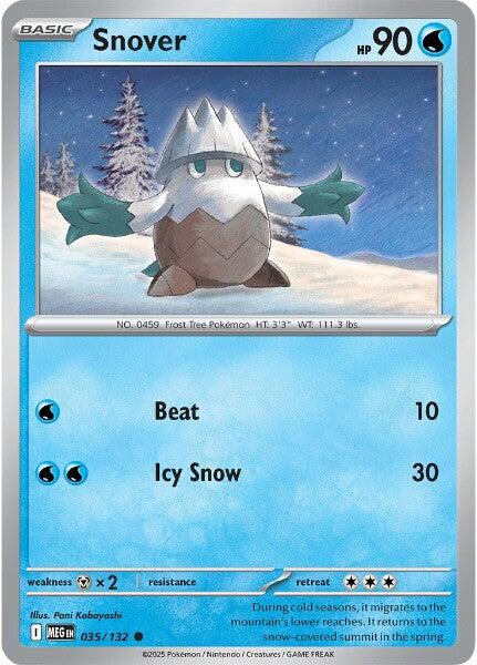 Snover (035/132) [Mega Evolution: Base Set] | Gear Gaming Fayetteville