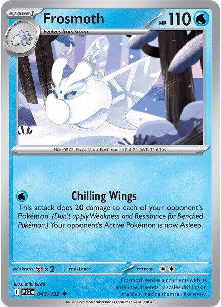 Frosmoth (043/132) [Mega Evolutions: Base Set] | Gear Gaming Fayetteville