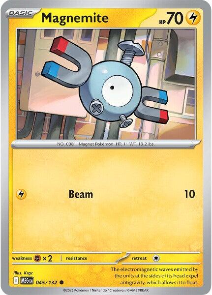 Magnemite (045/132) [Mega Evolution: Base Set] | Gear Gaming Fayetteville
