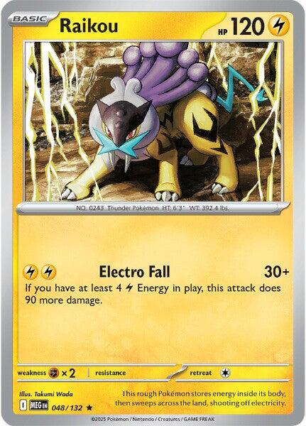 Raikou (048/132) [Mega Evolution: Base Set] | Gear Gaming Fayetteville