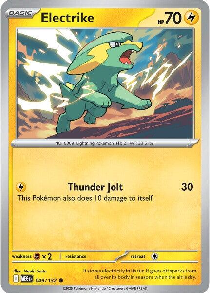 Electrike (049/132) [Mega Evolution: Base Set] | Gear Gaming Fayetteville