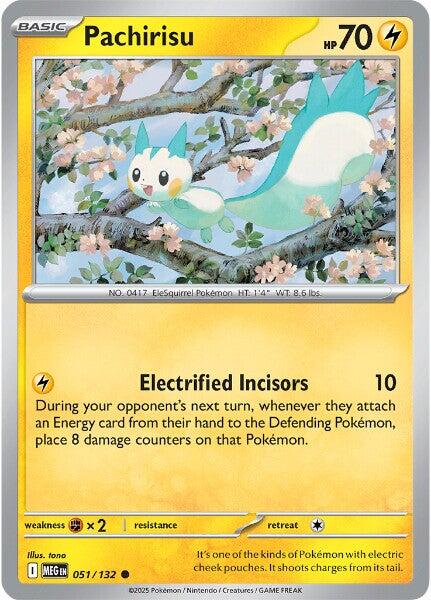 Pachirisu (051/132) [Mega Evolutions: Base Set] | Gear Gaming Fayetteville