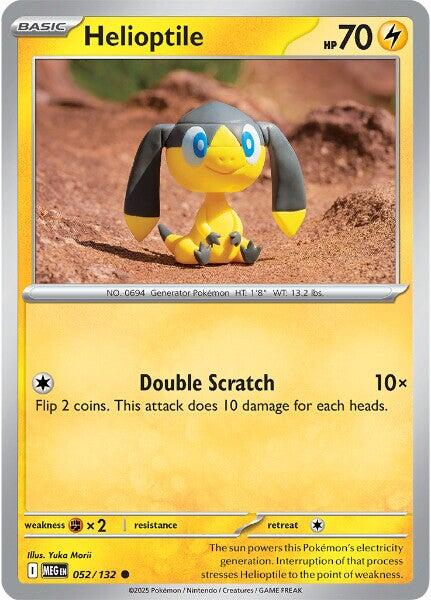 Helioptile (052/132) [Mega Evolution: Base Set] | Gear Gaming Fayetteville