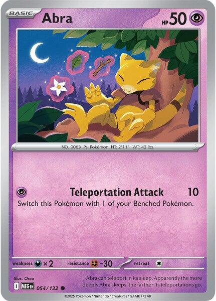Abra (054/132) [Mega Evolutions: Base Set] | Gear Gaming Fayetteville