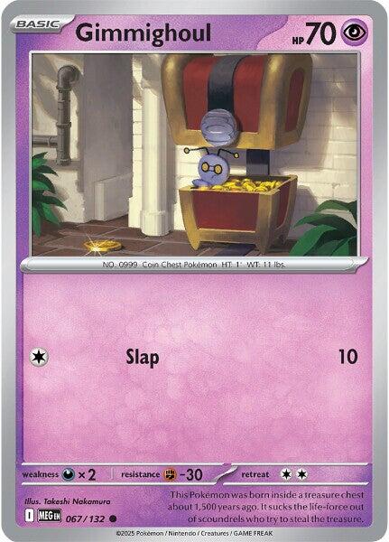 Gimmighoul (067/132) [Mega Evolution: Base Set] | Gear Gaming Fayetteville