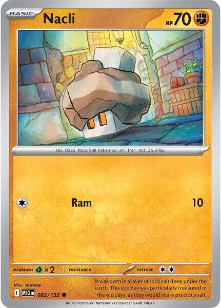Nacli (082/132) [Mega Evolutions: Base Set] | Gear Gaming Fayetteville