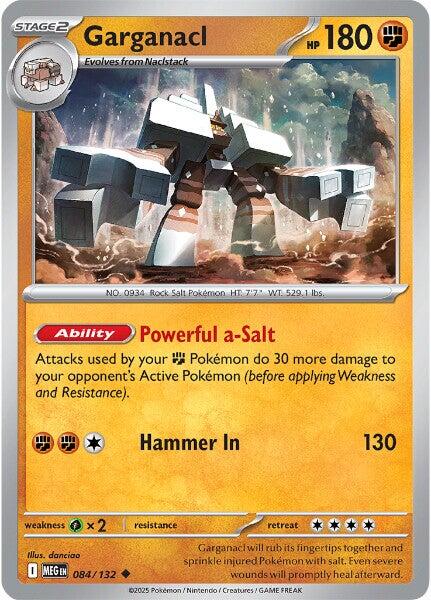 Garganacl (084/132) [Mega Evolution: Base Set] | Gear Gaming Fayetteville