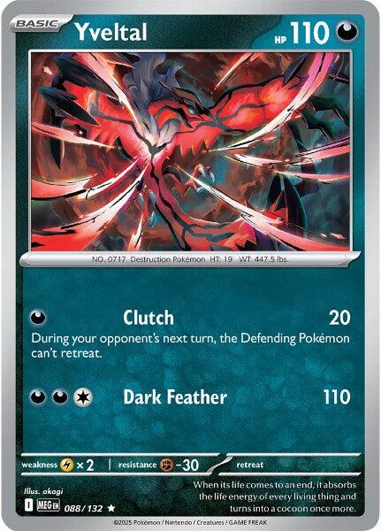 Yveltal (088/132) [Mega Evolutions: Base Set] | Gear Gaming Fayetteville