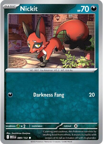 Nickit (089/132) [Mega Evolution: Base Set] | Gear Gaming Fayetteville