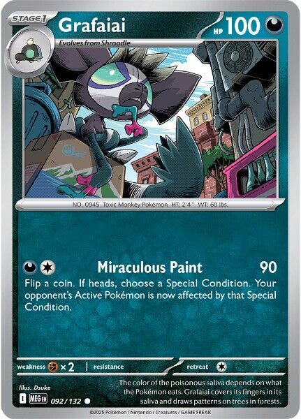 Grafaiai (092/132) [Mega Evolution: Base Set] | Gear Gaming Fayetteville