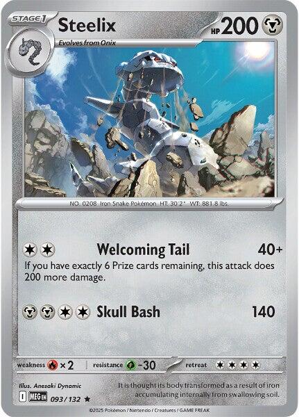 Steelix (093/132) [Mega Evolution: Base Set] | Gear Gaming Fayetteville