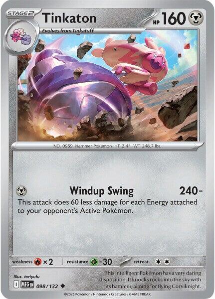 Tinkaton (098/132) [Mega Evolutions: Base Set] | Gear Gaming Fayetteville