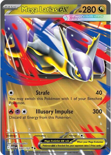 Mega Latias ex (100/132) [Mega Evolution: Base Set] | Gear Gaming Fayetteville