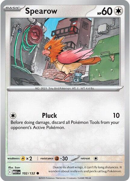 Spearow (102/132) [Mega Evolution: Base Set] | Gear Gaming Fayetteville