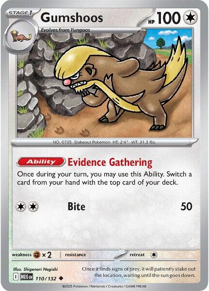 Gumshoos (110/132) [Mega Evolution: Base Set] | Gear Gaming Fayetteville