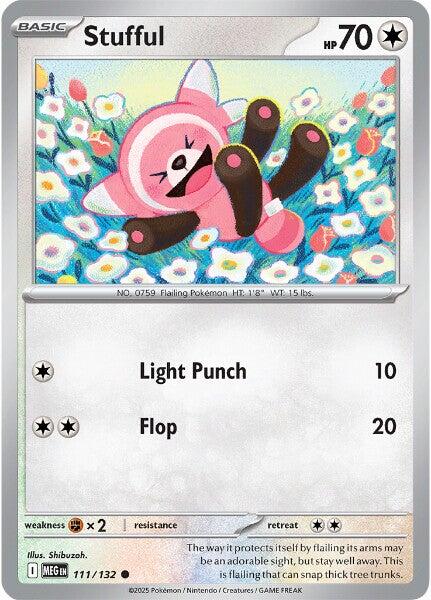 Stufful (111/132) [Mega Evolution: Base Set] | Gear Gaming Fayetteville