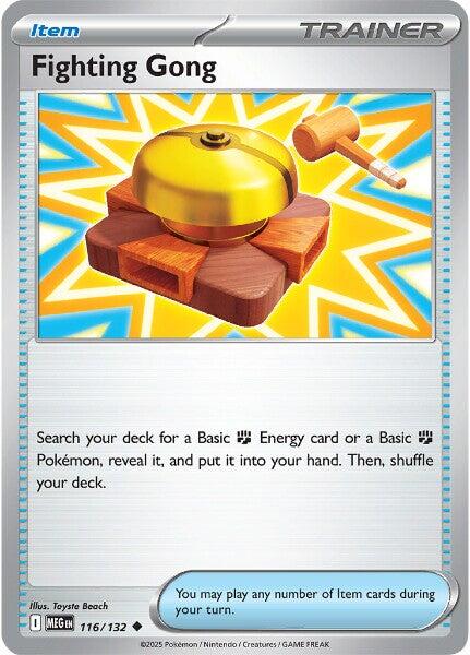 Fighting Gong (116/132) [Mega Evolution: Base Set] | Gear Gaming Fayetteville