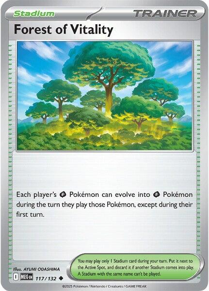 Forest of Vitality (117/132) [Mega Evolution: Base Set] | Gear Gaming Fayetteville