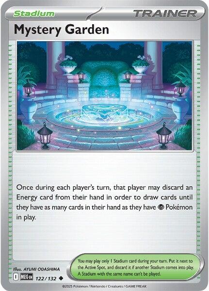 Mystery Garden (122/132) [Mega Evolution: Base Set] | Gear Gaming Fayetteville