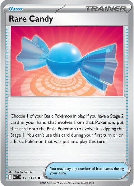 Rare Candy (125/132) [Mega Evolution: Base Set] | Gear Gaming Fayetteville
