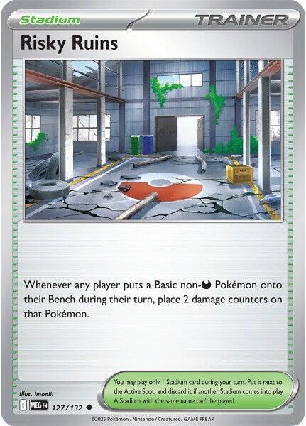 Risky Ruins (127/132) [Mega Evolution: Base Set] | Gear Gaming Fayetteville