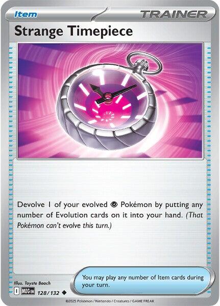 Strange Timepiece (128/132) [Mega Evolutions: Base Set] | Gear Gaming Fayetteville