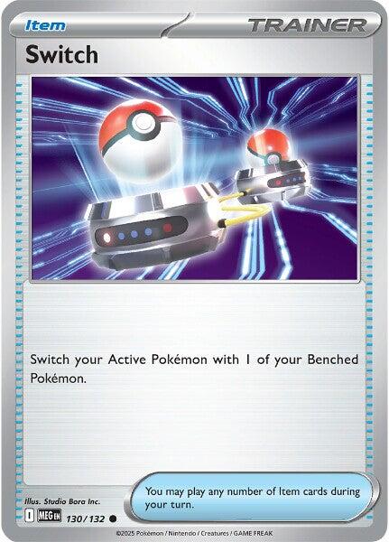 Switch (130/132) [Mega Evolutions: Base Set] | Gear Gaming Fayetteville