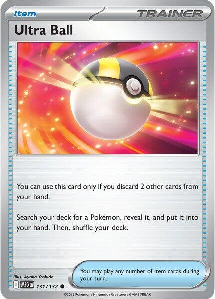 Ultra Ball (131/132) [Mega Evolutions: Base Set] | Gear Gaming Fayetteville