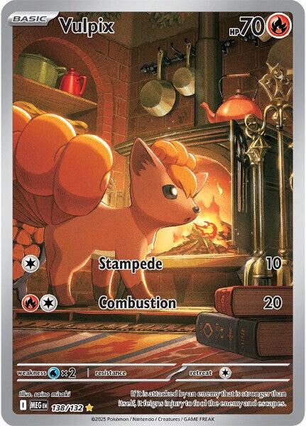 Vulpix (138/132) [Mega Evolution: Base Set] | Gear Gaming Fayetteville