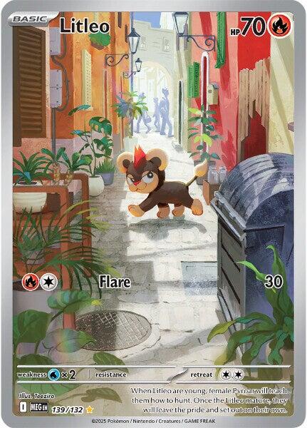 Litleo (139/132) [Mega Evolution: Base Set] | Gear Gaming Fayetteville