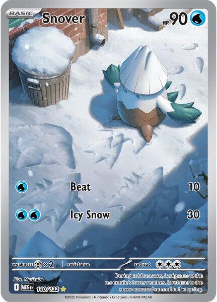 Snover (140/132) [Mega Evolutions: Base Set] | Gear Gaming Fayetteville