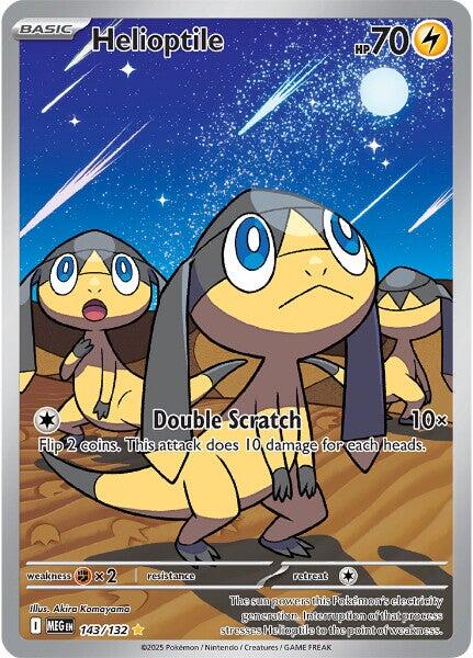 Helioptile (143/132) [Mega Evolutions: Base Set] | Gear Gaming Fayetteville