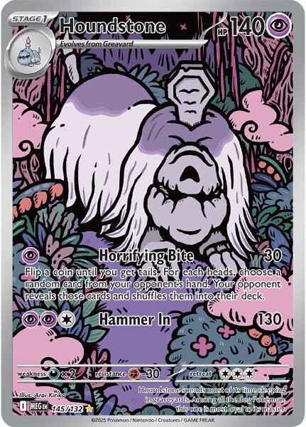 Houndstone (145/132) [Mega Evolutions: Base Set] | Gear Gaming Fayetteville