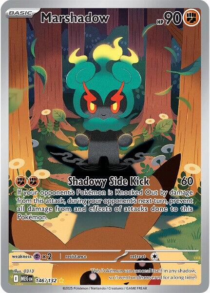 Marshadow (146/132) [Mega Evolutions: Base Set] | Gear Gaming Fayetteville
