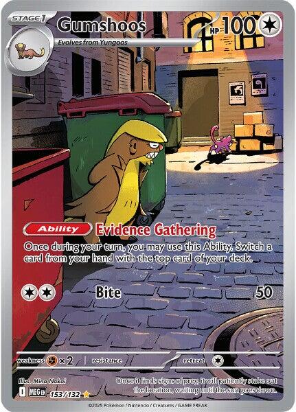 Gumshoos (153/132) [Mega Evolution: Base Set] | Gear Gaming Fayetteville