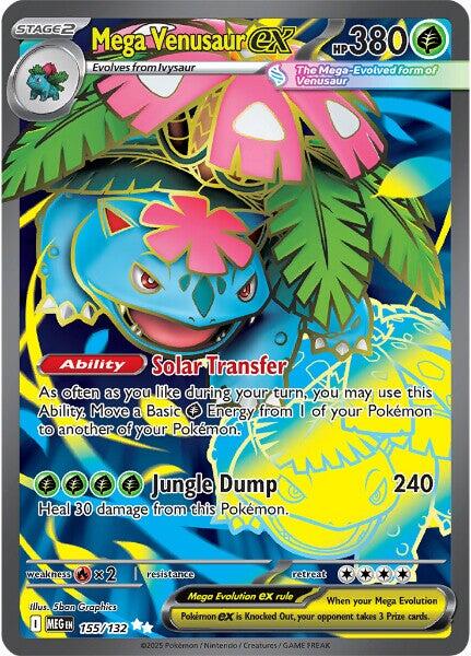 Mega Venusaur ex (155/132) [Mega Evolution: Base Set] | Gear Gaming Fayetteville