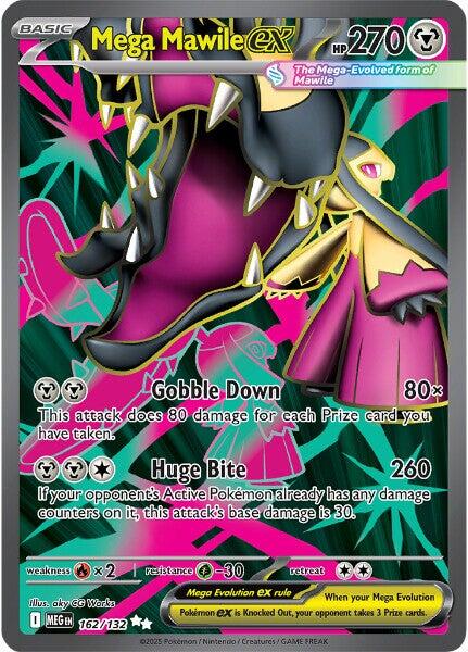 Mega Mawile ex (162/132) [Mega Evolutions: Base Set] | Gear Gaming Fayetteville