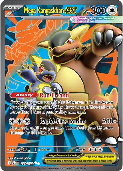 Mega Kangaskhan ex (164/132) [Mega Evolution: Base Set] | Gear Gaming Fayetteville