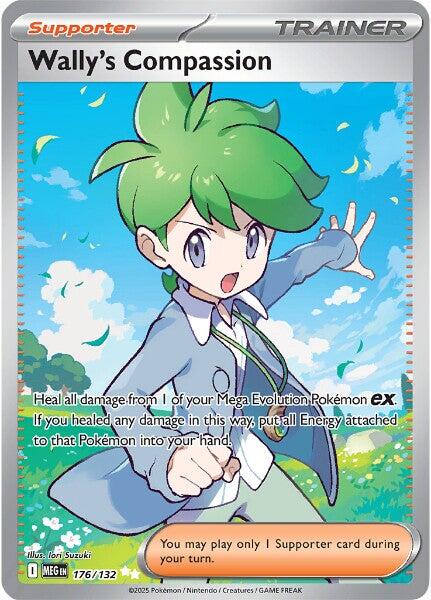 Wally's Compassion (176/132) [Mega Evolutions: Base Set] | Gear Gaming Fayetteville