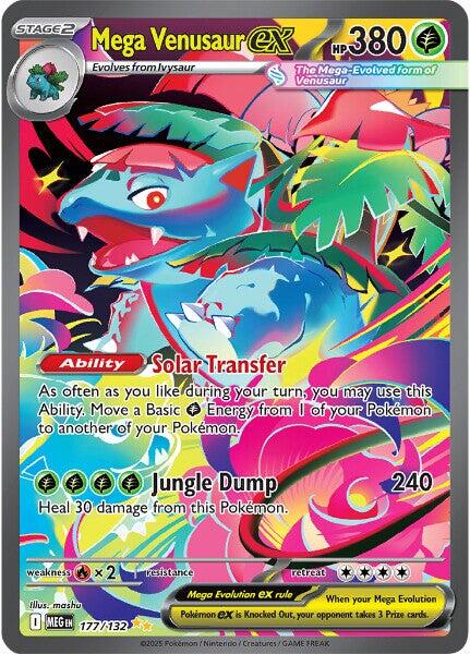 Mega Venusaur ex (177/132) [Mega Evolutions: Base Set] | Gear Gaming Fayetteville