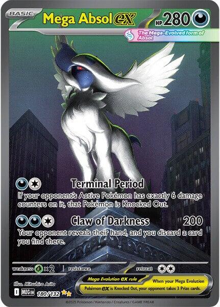 Mega Absol ex (180/132) [Mega Evolutions: Base Set] | Gear Gaming Fayetteville