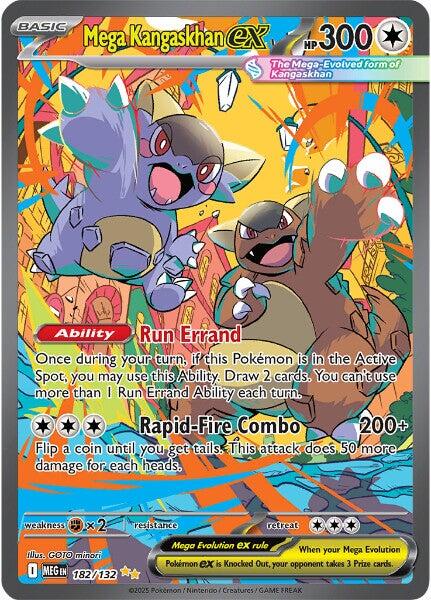 Mega Kangaskhan ex (182/132) [Mega Evolution: Base Set] | Gear Gaming Fayetteville