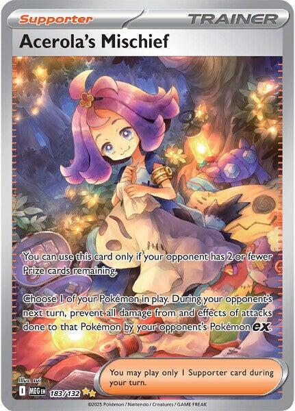 Acerola's Mischief (183/132) [Mega Evolutions: Base Set] | Gear Gaming Fayetteville