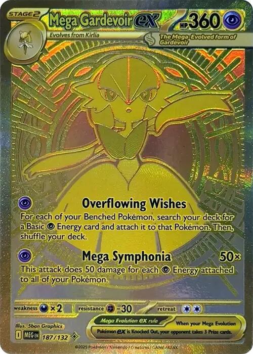 Mega Gardevoir ex (187/132) [Mega Evolutions: Base Set] | Gear Gaming Fayetteville