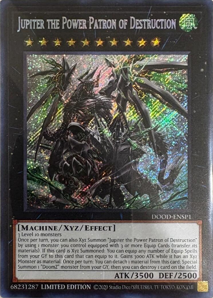 Jupiter the Power Patron of Destruction (SR) [DOOD-ENSP1] Ultra Rare | Gear Gaming Fayetteville