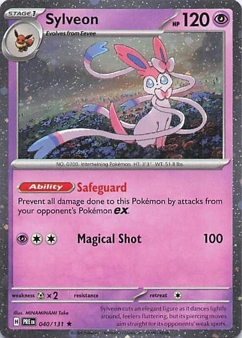 Sylveon (040/131) (Cosmos Holo) [Miscellaneous Cards] | Gear Gaming Fayetteville