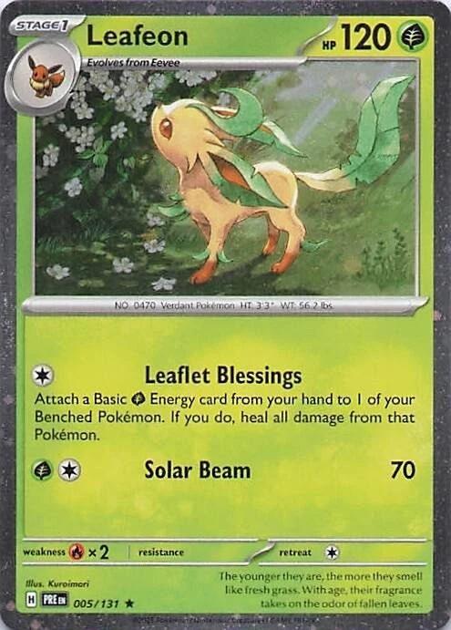Leafeon (005/131) (Cosmos Holo) [Miscellaneous Cards] | Gear Gaming Fayetteville