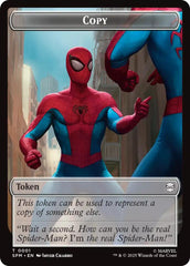 Copy // Human Citizen Double-Sided Token [Marvel's Spider-Man Tokens] | Gear Gaming Fayetteville